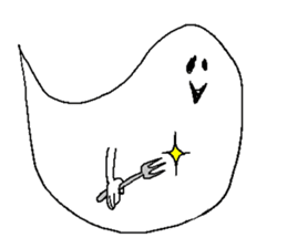 balloon ghost 4 sticker #762568