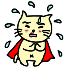 the cat which attached the red mantle sticker #762626