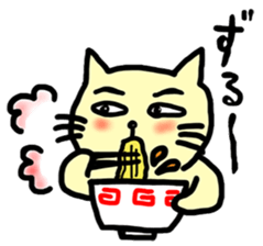 the cat which attached the red mantle sticker #762653