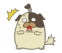 Samurai dog sticker #762945