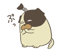 Samurai dog sticker #762947
