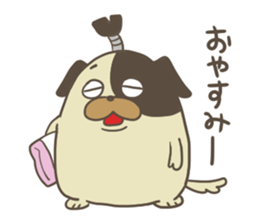 Samurai dog sticker #762950