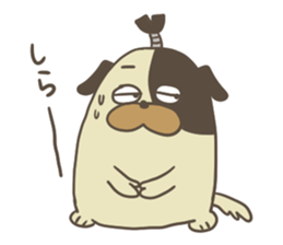 Samurai dog sticker #762957