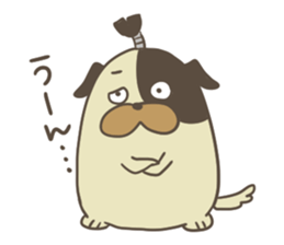 Samurai dog sticker #762958