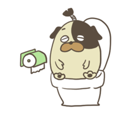 Samurai dog sticker #762960