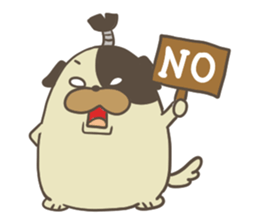 Samurai dog sticker #762962