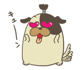 Samurai dog sticker #762966