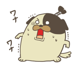 Samurai dog sticker #762971