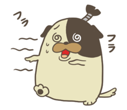 Samurai dog sticker #762972