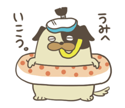 Samurai dog sticker #762973