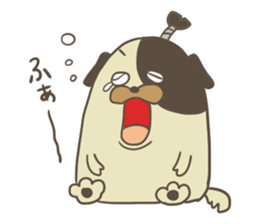 Samurai dog sticker #762977