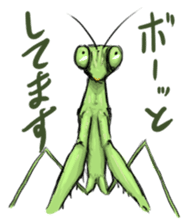 Mantis sticker #763191