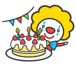 Pierre the Clown sticker #763392