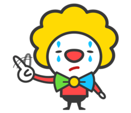 Pierre the Clown sticker #763400