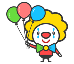 Pierre the Clown sticker #763405