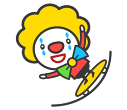 Pierre the Clown sticker #763409