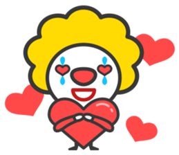 Pierre the Clown sticker #763412