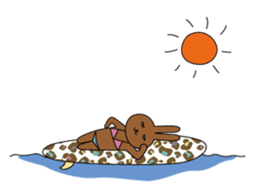 Stamp of Konamisuto love small waves sticker #763828