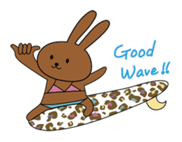 Stamp of Konamisuto love small waves sticker #763829