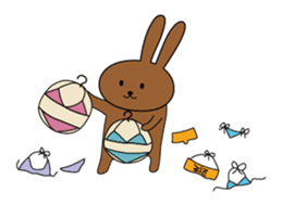 Stamp of Konamisuto love small waves sticker #763832