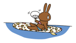 Stamp of Konamisuto love small waves sticker #763846