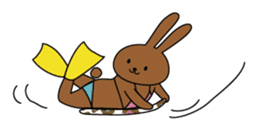 Stamp of Konamisuto love small waves sticker #763853