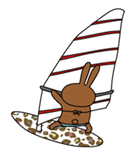 Stamp of Konamisuto love small waves sticker #763854