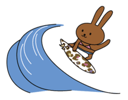 Stamp of Konamisuto love small waves sticker #763858