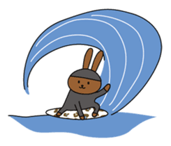 Stamp of Konamisuto love small waves sticker #763860