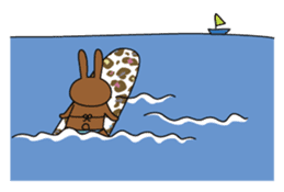 Stamp of Konamisuto love small waves sticker #763861