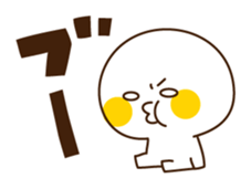 Yuru-Kawa (lovely) Simple char. sticker #763960