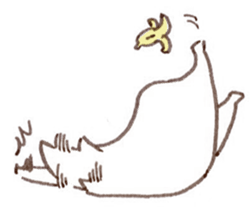 The white cat sticker #764127