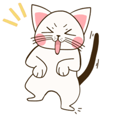 Love Cat expressive daily life sticker #764424