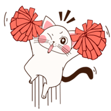 Love Cat expressive daily life sticker #764439