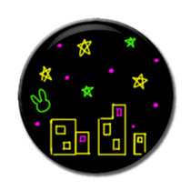 Metal badges sticker #765580