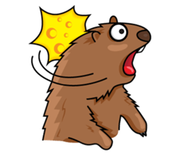 Benny the Marmot sticker #765743