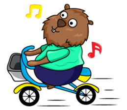 Benny the Marmot sticker #765746