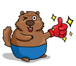 Benny the Marmot sticker #765749