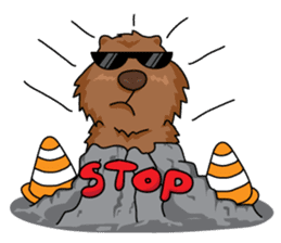 Benny the Marmot sticker #765754