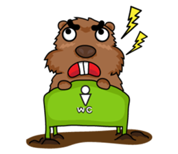 Benny the Marmot sticker #765756