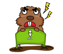 Benny the Marmot sticker #765756