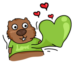 Benny the Marmot sticker #765760