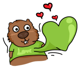 Benny the Marmot sticker #765760