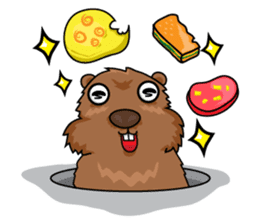 Benny the Marmot sticker #765761