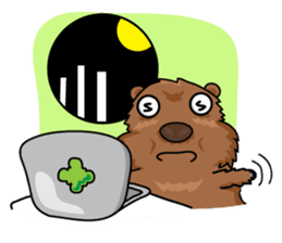 Benny the Marmot sticker #765762