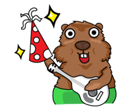 Benny the Marmot sticker #765764