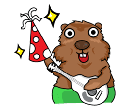 Benny the Marmot sticker #765764