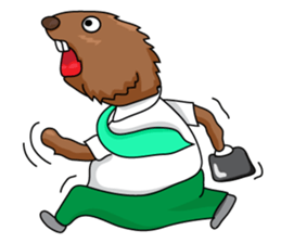 Benny the Marmot sticker #765767