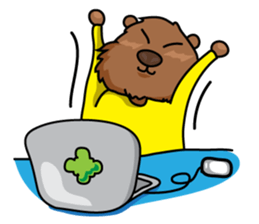 Benny the Marmot sticker #765769