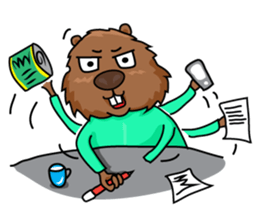 Benny the Marmot sticker #765770